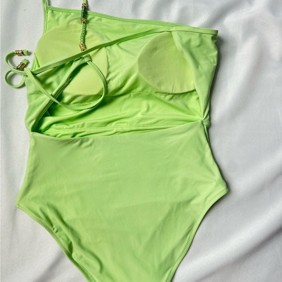 Aerie One-Shoulder Swimsuit - Picture 2 of 4